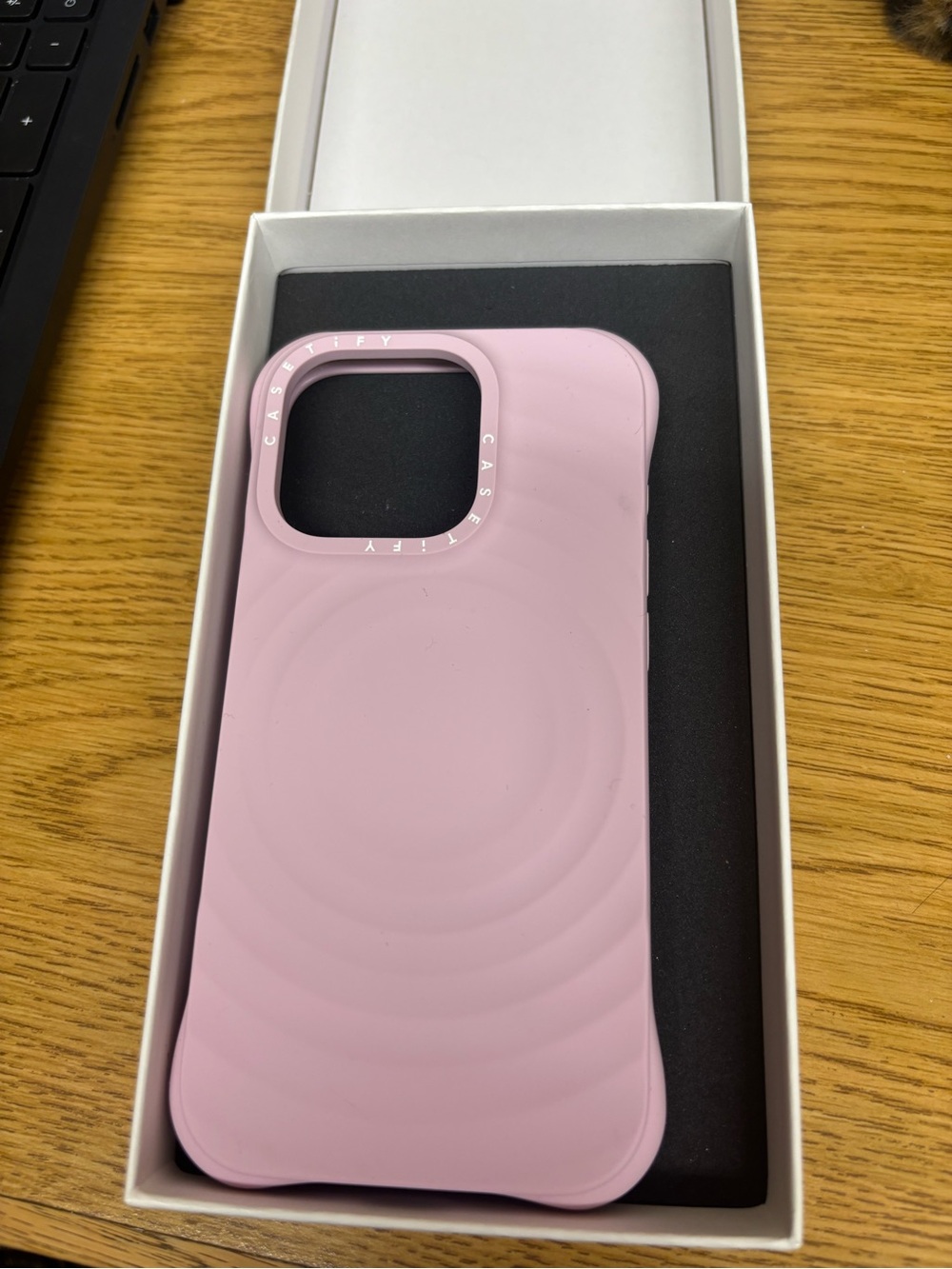 Casetify iPhone 15 Pro Soft Pink MagSafe-Compatible Phone Case